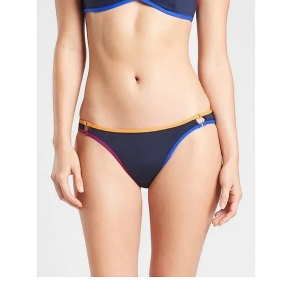 Athleta color block bikini NEVER WORN - Picture 5 of 8